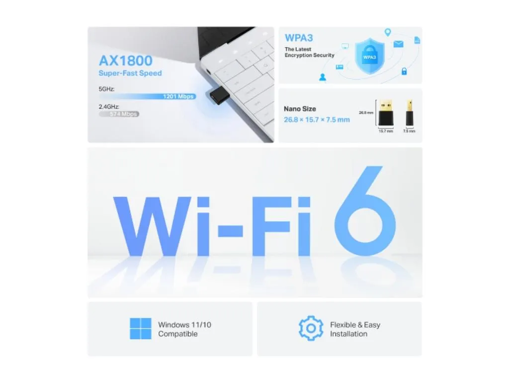 Bežicni adapter TP-LINKArcher TX20U Nano Slika 2